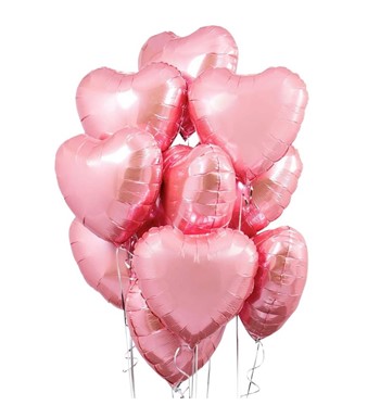 5'li Helyum Pembe Balon Büyük