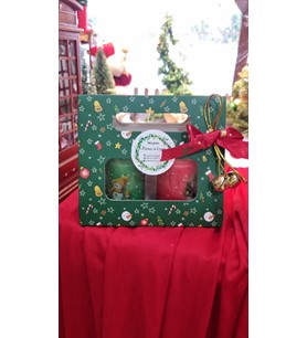 2'li Yılbaşı Mumu Hediye Paketli